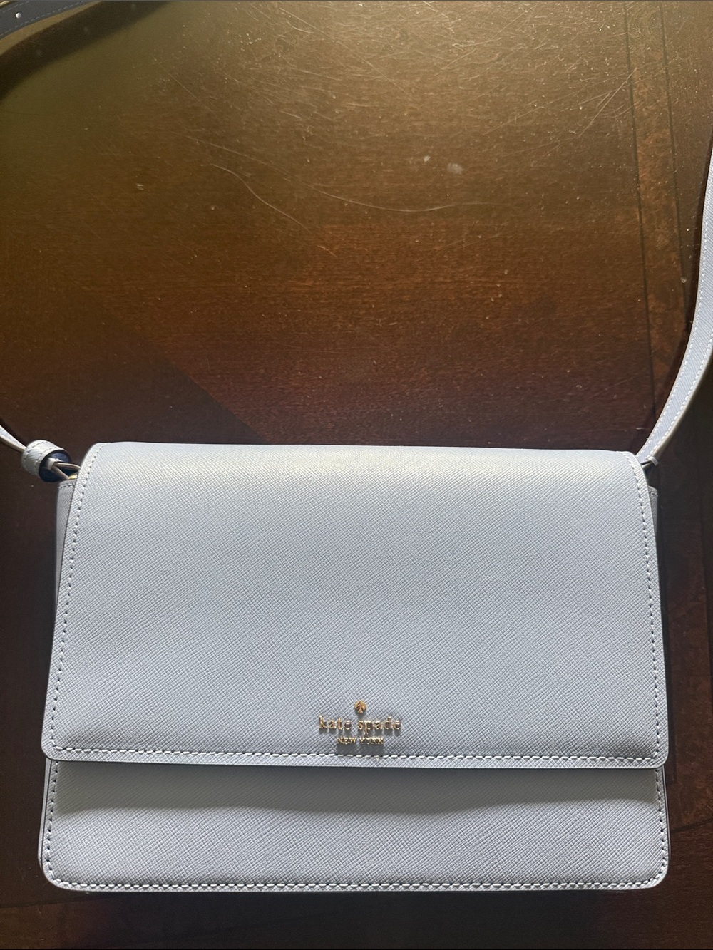Kate Spade NWT Frosted Blueberry Crossbody Bag